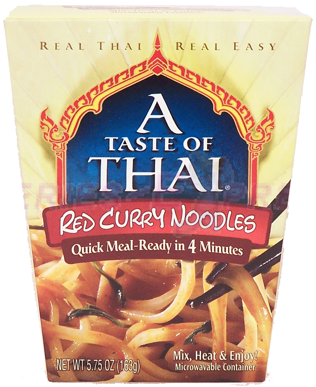 A Taste Of Thai&nbsp;&nbsp;red curry noodles, quick meal-ready in 4 minutes Full-Size Picture